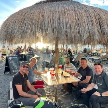 winter paragliding holiday