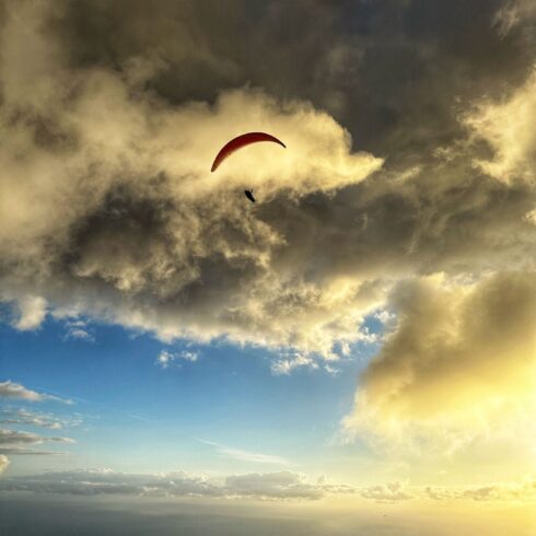 guided paragliding tour tenerife adeje